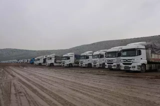 İthal ürün yasağı kalktı, Cilvegözü'nde tır kuyruğunun sonu görünmüyor