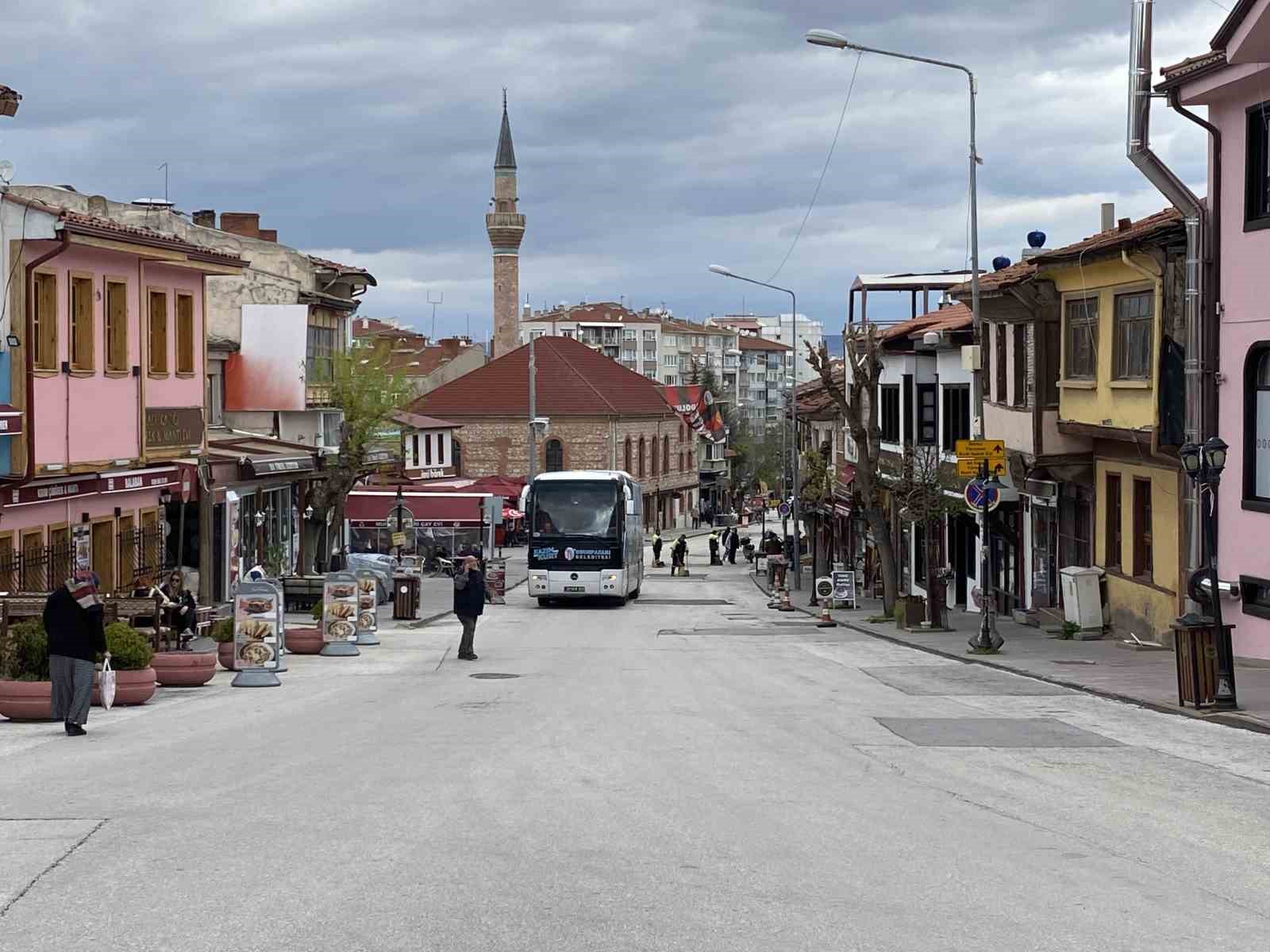 Tarihi bölge bayram yoğunluğu sonrası sessizleşti