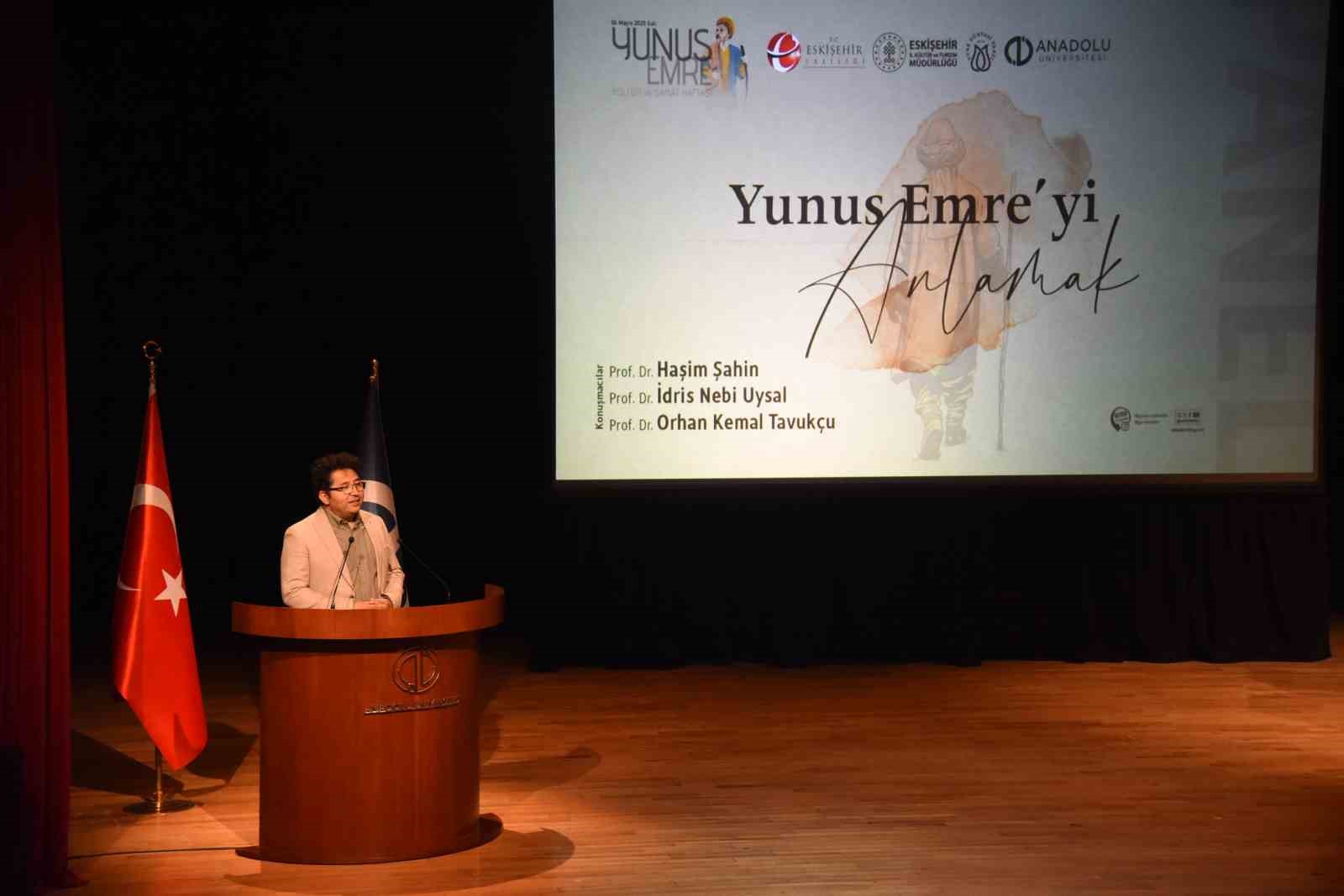 Anadolu Üniversitesinde Yunus Emre Haftası etkinlikleri devam ediyor