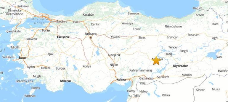 Malatya'da 3.5 büyüklüğünde korkutan deprem! AFAD duyurdu