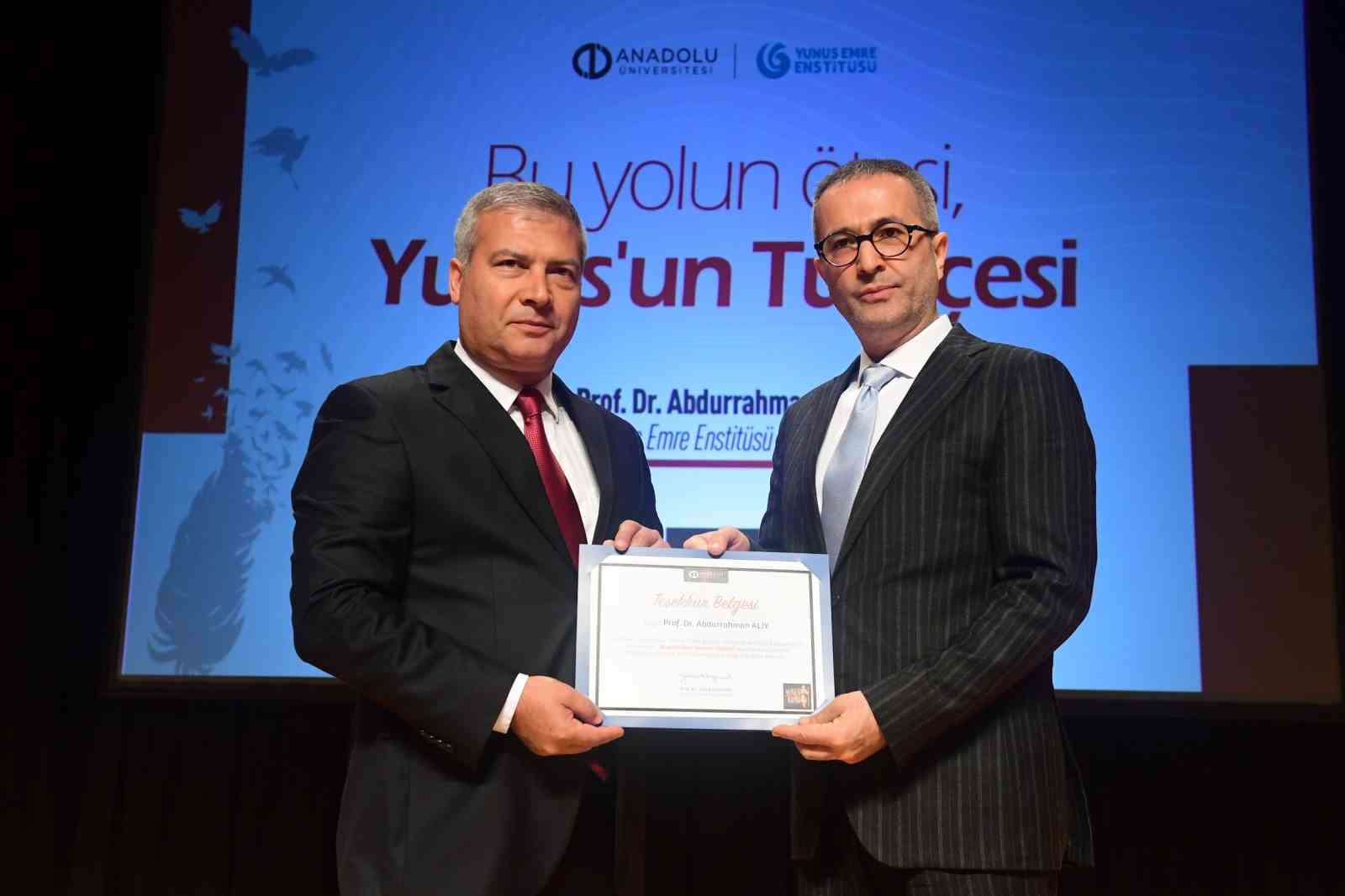 Yunus Emre Haftası etkinlikler 